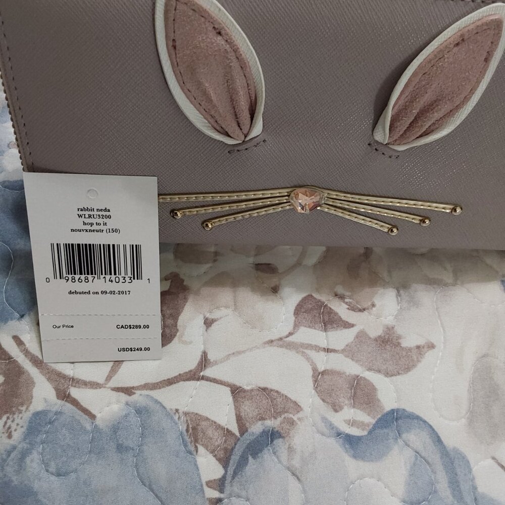 NWT Kate Rabbit Neda Continental Wallet - Picture 8 of 15